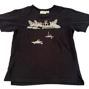 Vintage Van Heusen Croquet T-Shirt - Size Small